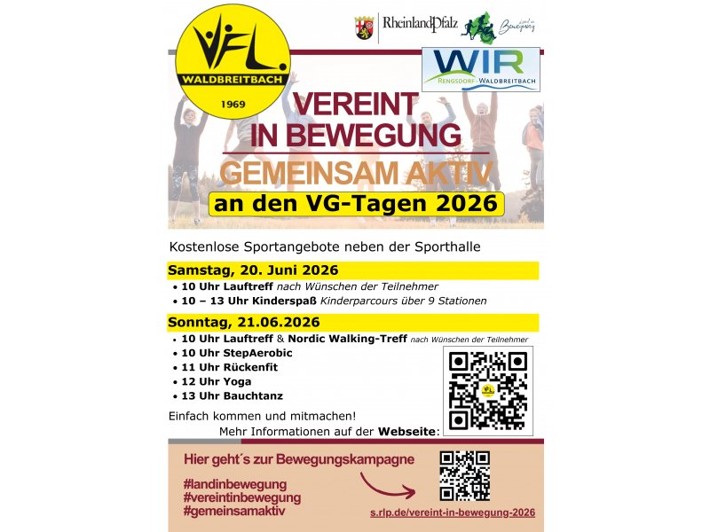 Vereint in Bewegung Vereint in Bewegung
